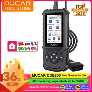 MUCAR CDE900 OBD2 Scanner for Full OBD2