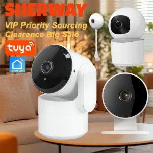 Clearance Tuya 2K Indoor Wifi IP Security Camera