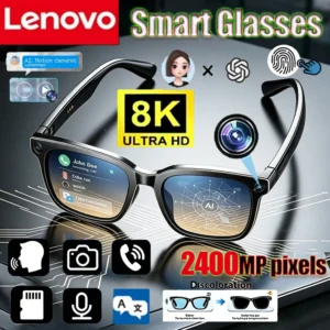 Lenovo 8KHD 2400W Smart AI Glasses Translation