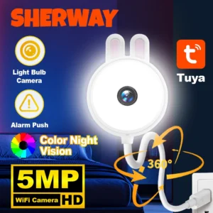 Tuya Mini WiFi Camera 2K Indoor Wireless