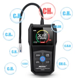 Mestek Gas Analyzer Gas Leak Detector LPG CH4