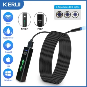 KERUI 1200P/720P WiFi Endoscope
