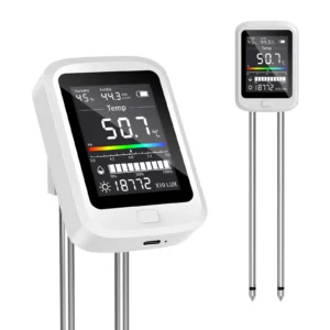 6-in-1 Soil Moisture Meter, Hygrometer for Plants