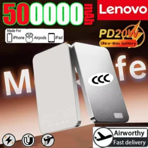 Lenovo 500000mAh Magnetic Wireless Power Bank PD22.5W