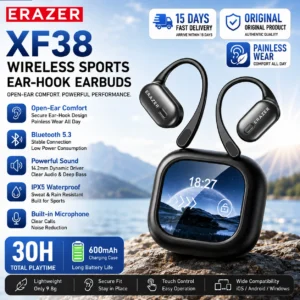 ERAZER XF38 Open‑Ear Ear Hook Wireless