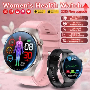 Five organ examination Health Smart Watch ladies ECG