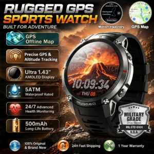 GPS Watch Professional Sport Smart Watch with Offline Map