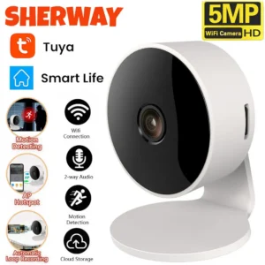 Tuya WiFi IP Camera Indoor 5MP Baby Monitor